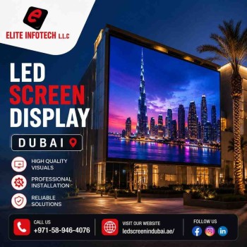 LED Screen Display Installation in Dubai, UAE