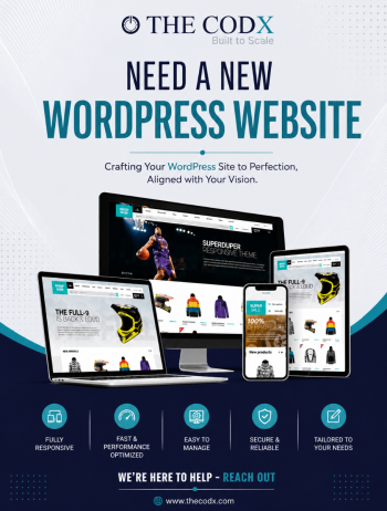 WordPress Development Dubai | Starting AED 3,500 | The Codx