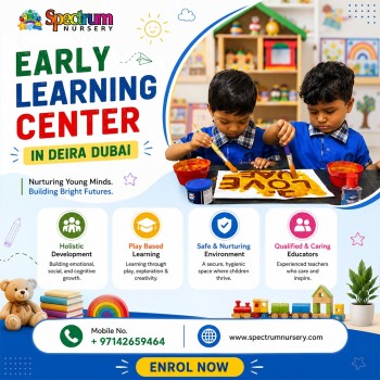 Early Learning Center in Deira Dubai for Active and Creative Learning