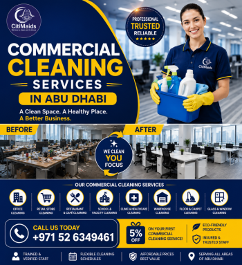 Building Cleaning Services Al Reem Island Abu Dhabi - Building Cleaners Near Me