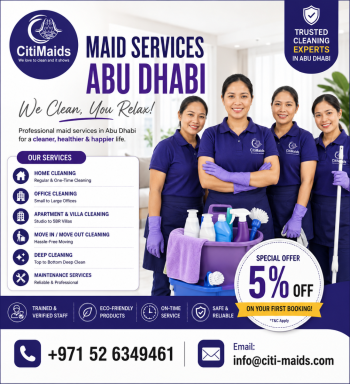 Professional Maid Abu Dhabi | Reliable Home Cleaning Services