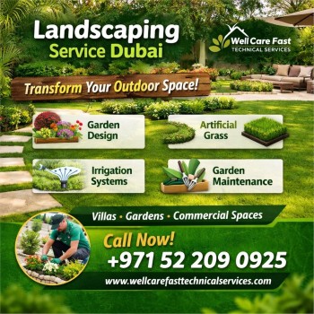 Landscaping Services Abu Dhabi | Professional Garden Maintenance Company