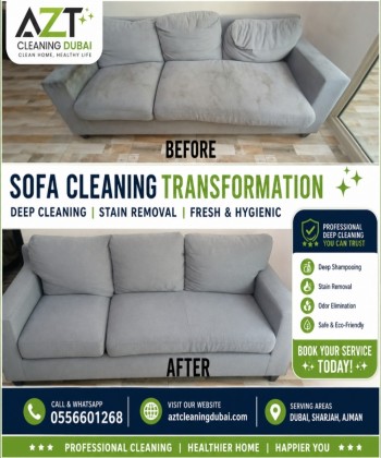 Sofa Cleaning Services in Dubai