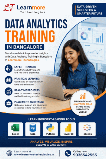 Data Analytics Training in Bangalore | Learnmore Technologies