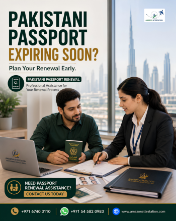 Pakistani Passport Renewal Assistance for UAE Residents