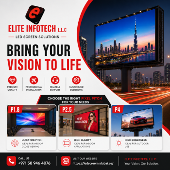 P1.8 LED Screen Supplier | P1.8 LED Video Wall Dubai