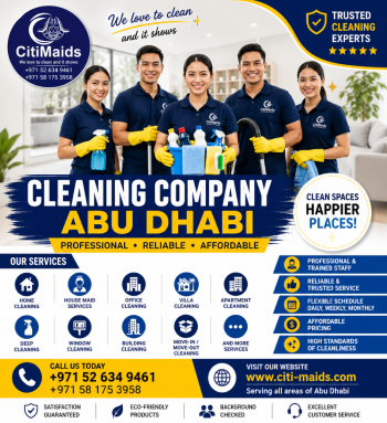 Commercial Cleaning Services Abu Dhabi - Professional Office Cleaning
