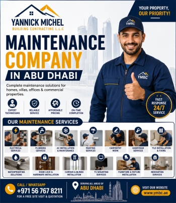 Maintenance Services Abu Dhabi - Building Maintenance Expert