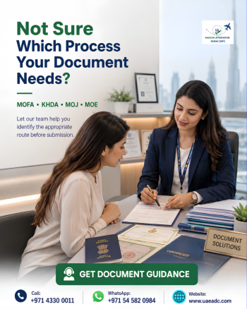 Document Attestation & Certificate Services in Dubai