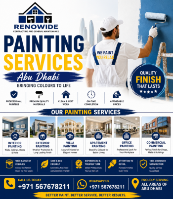 Painting Services Abu Dhabi