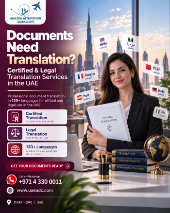 Need Your Documents Translated for Official Use in the UAE?