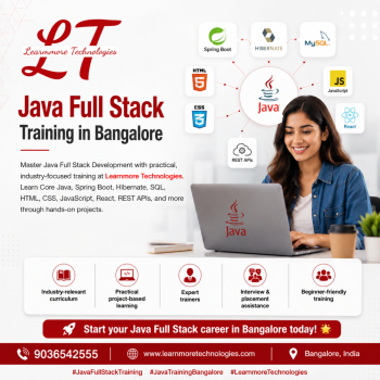 Java Full Stack Training in Bangalore | Learnmore Technologies