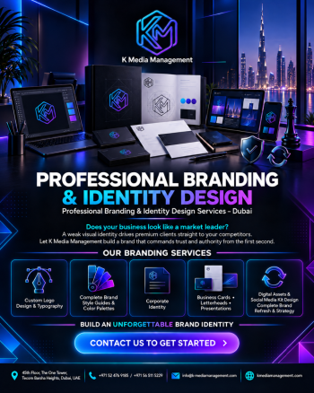 Branding & Corporate Identity Design Dubai | K Media