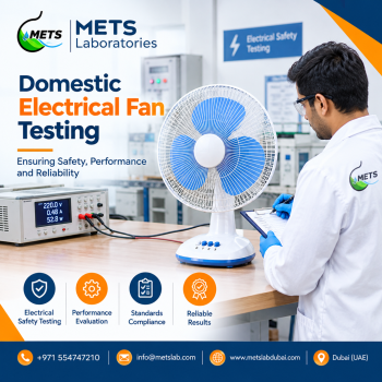 Domestic Electrical Fan Testing Services