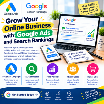  Grow Your Online Business with Google Ads and Search Rankings