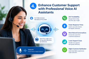 Enhance Customer Support with Professional Voice AI Assistants