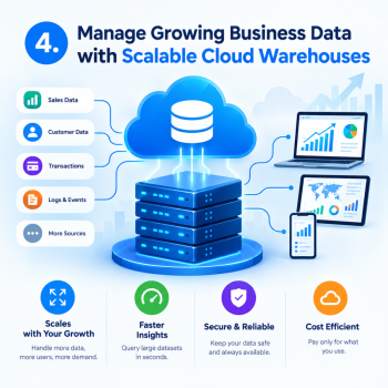 Manage Growing Business Data with Scalable Cloud Warehouses