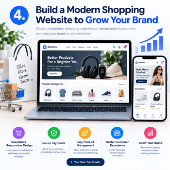 Build a Modern Shopping Website to Grow Your Brand
