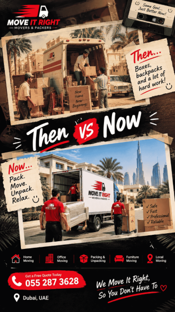 Reliable Movers & Packers in Dubai | Move It Right
