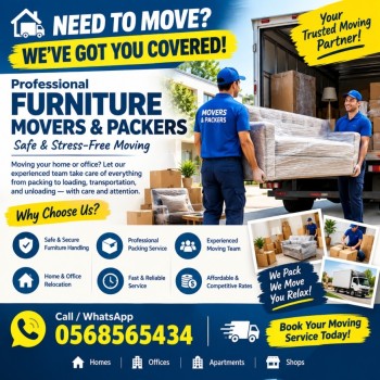 Expert Furniture Movers & Packers | Safe & Stress-Free Moving