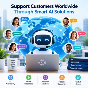 Support Customers Worldwide Through Smart AI Solutions