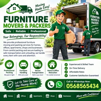 Furniture Movers & Packers – Book Your Move Today!