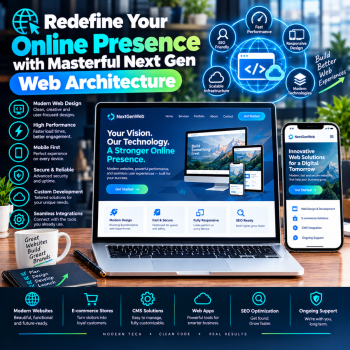 Redefine Your Online Presence with Masterful Next Gen Web Architecture