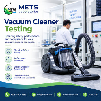 Vacuum Cleaner Testing Service