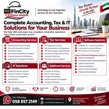 Accounting | VAT | Corporate Tax | IT Software Solutions
