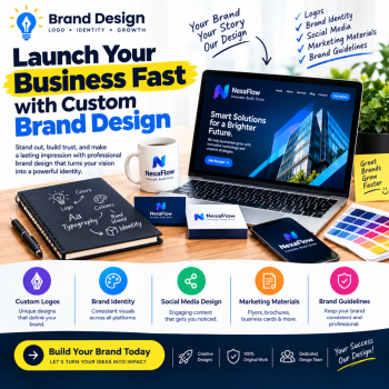  Launch Your Business Fast with Custom Brand Design