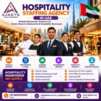 Hospitality Staffing Agency in UAE | AJEETS