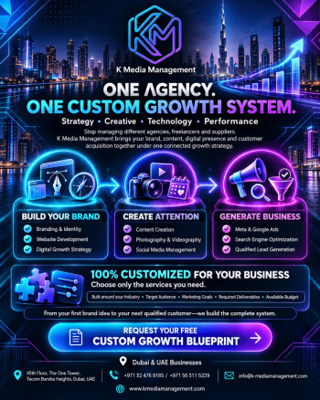 Full-Service Digital Marketing Agency Dubai | K Media