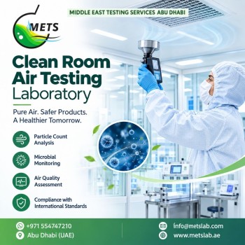 Cleanroom Airborne Particle Testing UAE for Air Quality Control