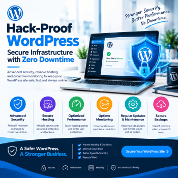 Hack-Proof WordPress: Secure Infrastructure with Zero Downtime