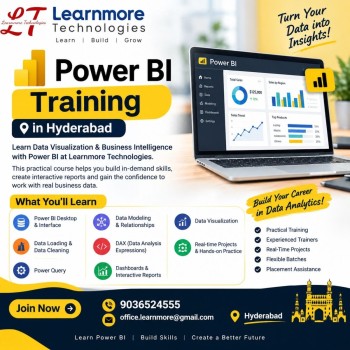 Data Analytics Training in Hyderabad – Learnmore Technologies