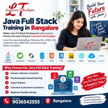 Java Full Stack Training in Bangalore | Learnmore Technologies