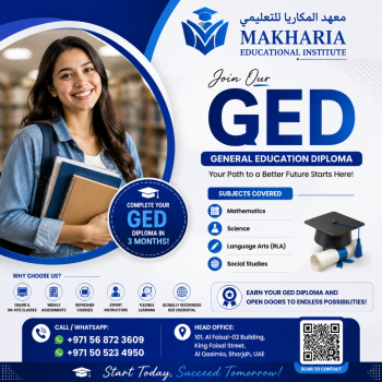 	GED Exam Preparation in Sharjah – Expert Guidance