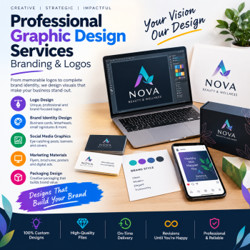 Professional Graphic Design Services - Branding & Logos