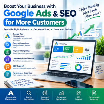 Google Ads & SEO Services to Get More Customers