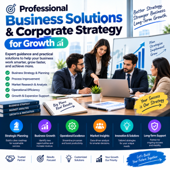Professional Business Solutions & Corporate Strategy for Growth