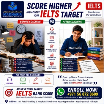 IELTS Coaching for Students & Professionals