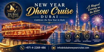 Welcome 2027 Aboard A Dhow Cruise In Dubai