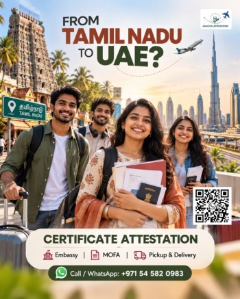 From Tamil Nadu to UAE? Get Your Documents Ready for the UAE!