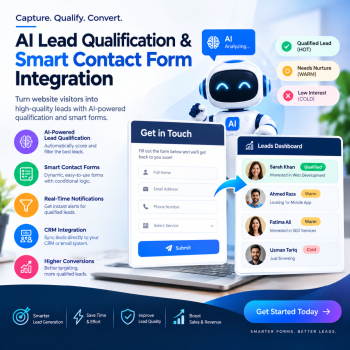 AI Lead Qualification & Smart Contact Form Integration