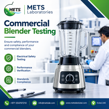 Commercial Blender Testing Services