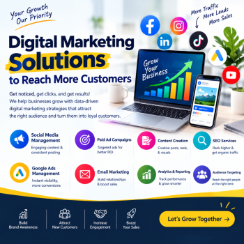 Digital Marketing Solutions to Reach More Customers