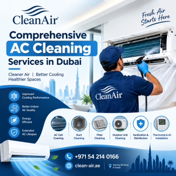 Best Comprehensive AC Cleaning Services in Dubai | Clean Air UAE