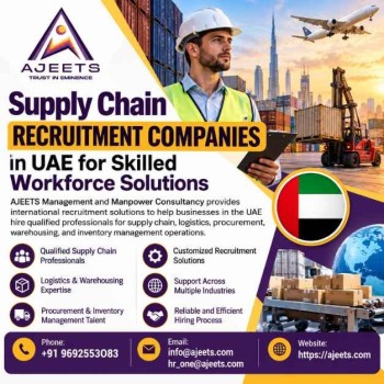 Supply Chain Recruitment Companies in UAE for Skilled Workforce Solutions 