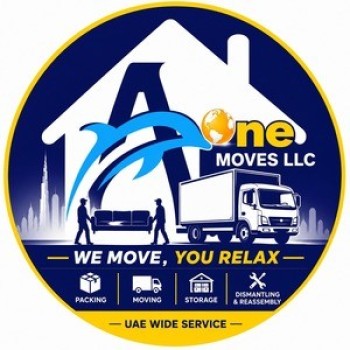 New A One Movers Logo