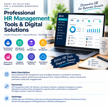 Professional HR Management Tools & Digital Solutions